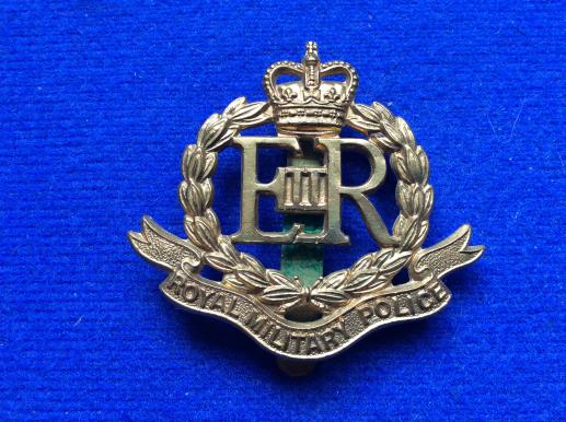Q/C brass Royal Military Police Cap Badge 