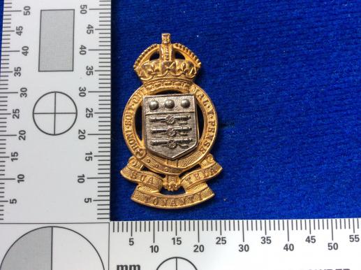K/C Officers RAOC b/m cap badge 1947-52 version 