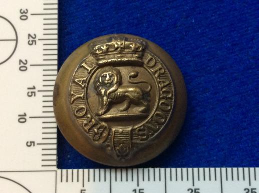 QVC Royal Dragoon’s Other Ranks Large Brass Button 