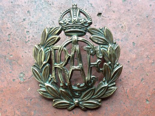 WW2 Royal Canadian Air Force Other Ranks Cap badge