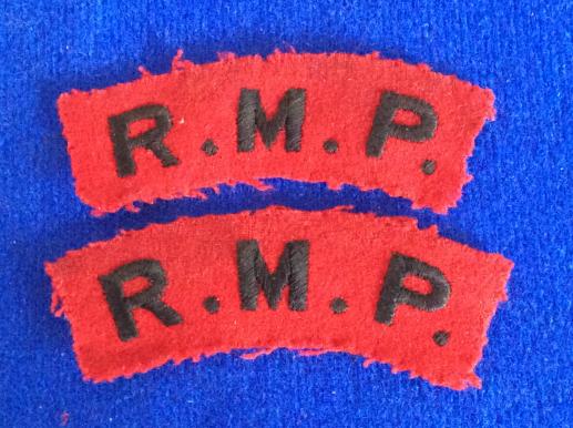 Post 1946 R.M.P ( Royal Military Police) Shoulder Titles 