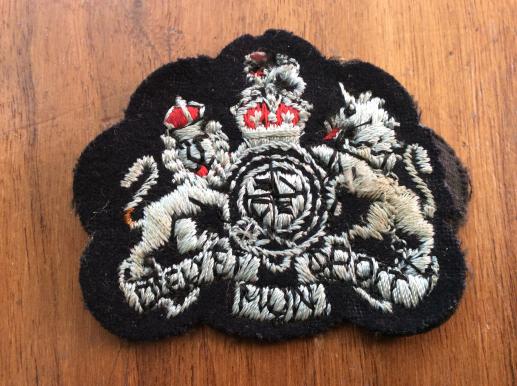WW2 R.A.F Cloth Warrant Officers Sleeve badge