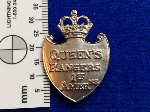 Canadian Queens York Rangers ( 1st Americans Regt Collar 