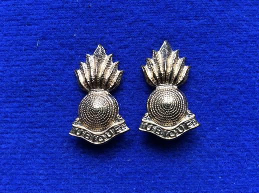 Royal Canadian Artillery Collar Badges 
