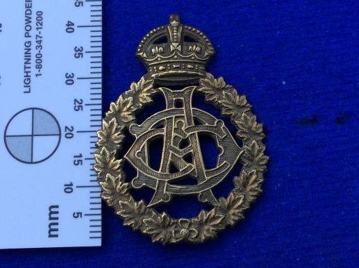 WW2 The Canadian Army Dental Corps Cap badge