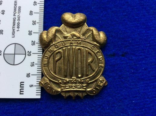 WW2 Canadian Princess Of Wales’s Own Cap Badge 