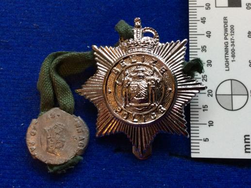 Post 1952 Belize Police Cap Badge by Firmin 