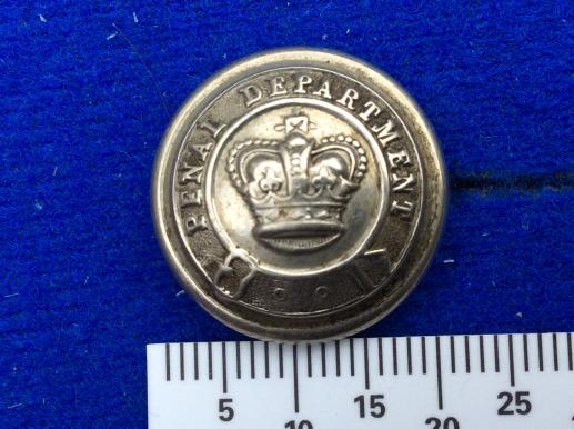 Victorian Australian Penal Department Tunic Button