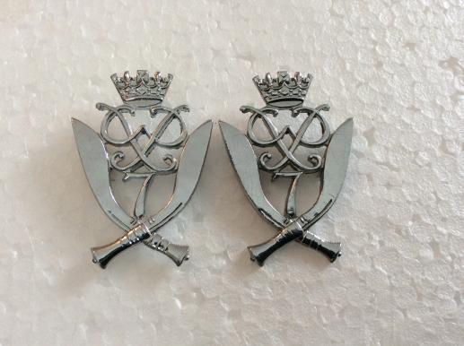 7th Gurkha Rifles post 1947 Collar Badges 