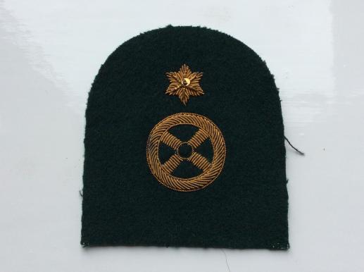 Royal Marine driver qualified trade badge
