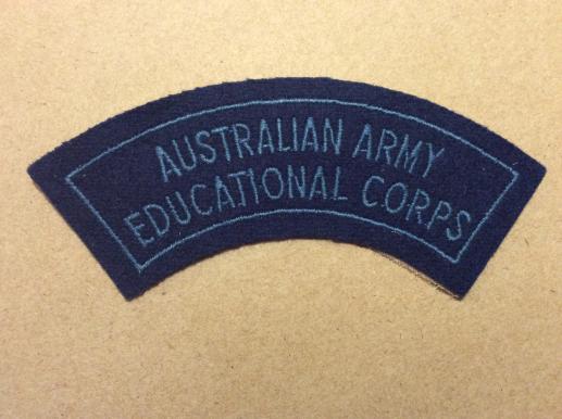 Australian Army Educational Corps 1948-60 Shoulder title