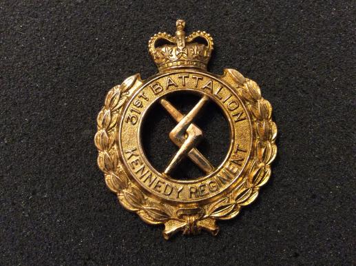 Australian 31st Infantry Battalion ( The Kennedy Regt) Hat badge