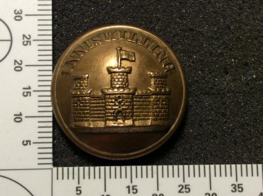 Royal Inniskilling Dragoon Guards Brass Button 