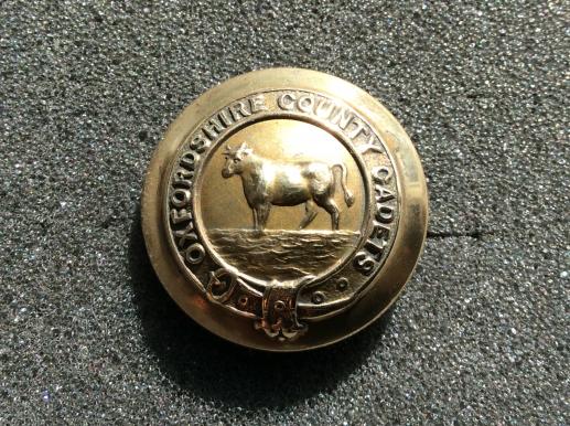 Oxfordshire County Cadets, Large Brass Button 