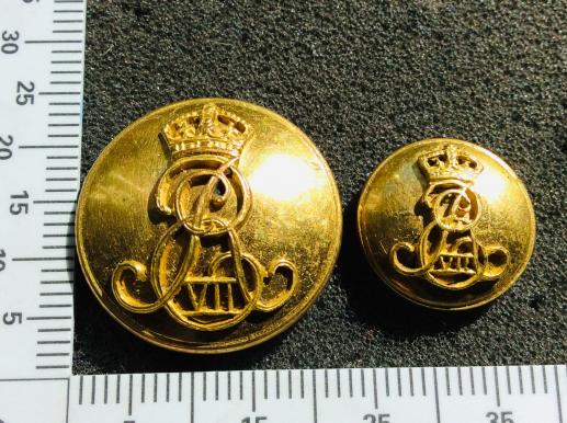 Royal Court, Officers at Arms to King Edward V11 Buttons 