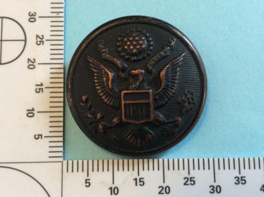 WW1 U.S ARMY large 26mm bronze Button 