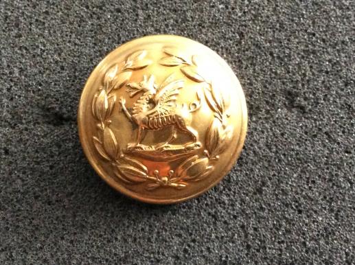 Post 1881 The South Wales Borderers Button by Pitt 