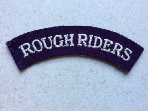WW2 11th (City Of London Yeomanry) Rough Riders Title