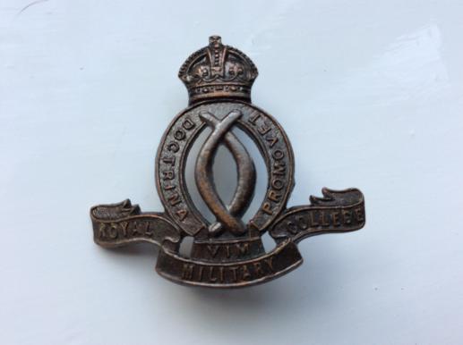 Australian Royal Military College Cap/Collar Badge 1912-18