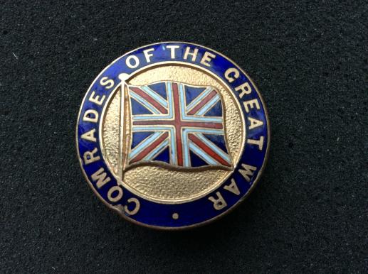 Comrades of the Great War Lapel badge