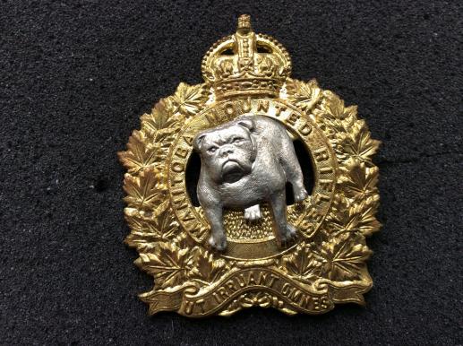 WW2 The Manitoba Mounted Rifles Cap Badge