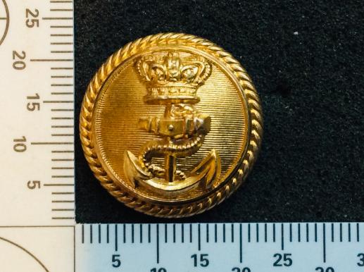 Victorian Naval Officers Button By W.JONES & COMP