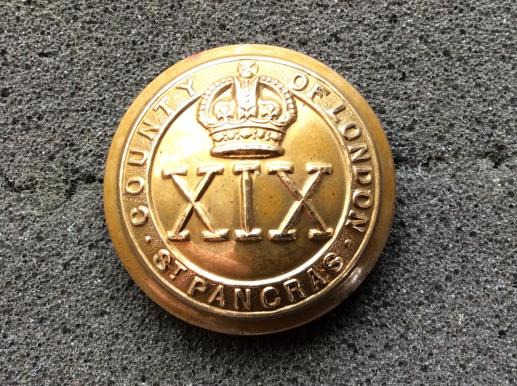 512th (St Pancras) L.A.A Regiment Royal Artillery Button 