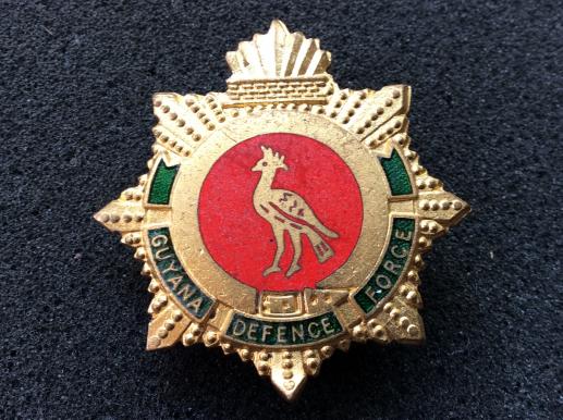 Guyana Defence Force Cap Badge 