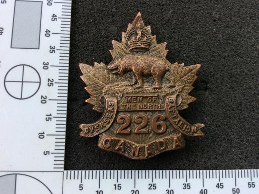 WW1 C.E.F 226th Infantry Battalion ‘Men Of the North’ badge