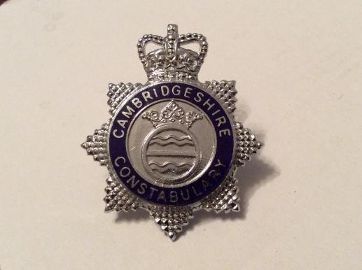 Cambridgeshire Constabulary Cap Badge 
