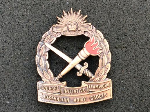 Australian cadet Corps Hat Badge circa 2000