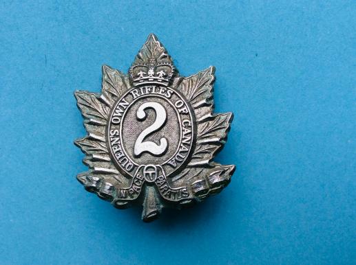 WW2 Canadian The 2nd Queens Own Rifles Of Canada 