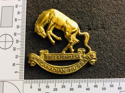 WW2 14th Canadian Light Horse Cap Badge 