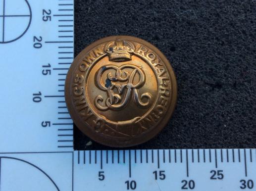 WW1 Kings Own Royal Regiment N.Y Button 