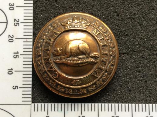 Canada Militia General Service Button 1901-24 By Gaunt 