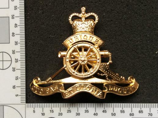 Royal Australian Artillery ( RAA)  Anodised Hat badge