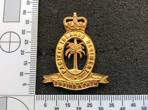 Pacific Islands Regiment Cap Badge circa 1953-60s 