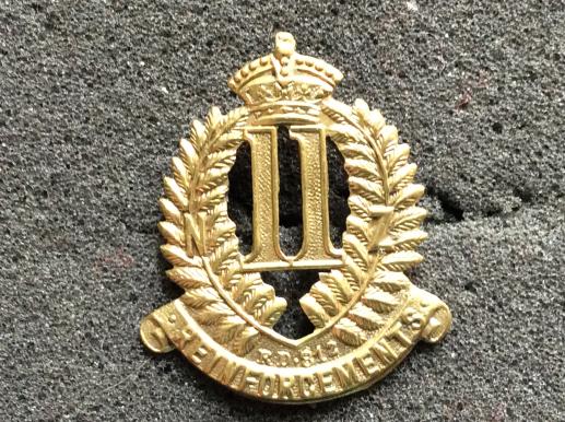 WW1 N.Z 11th Reinforcements Collar Badge