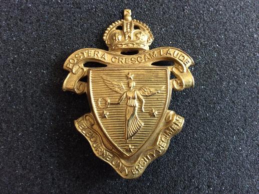 Australian Melbourne university Regiment Cap badge 1948-53