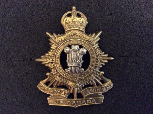 WW2 The Royal Regiment Of Canada Cap badge