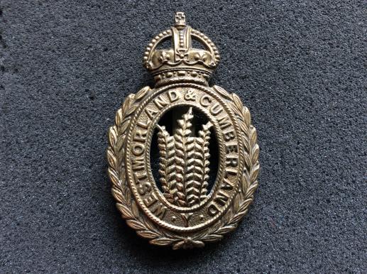 Westmorland & Cumberland Yeomanry 1902-20 Cap badge