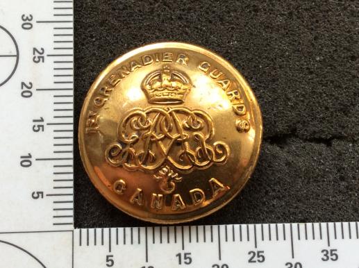 1st Regt, The Grenadier Guards Of Canada 1912-36 Button 