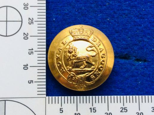 QVC Royal Dragoon’s Officers Gilt Button By Jennens 