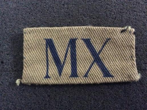 WW2 Home Guard Printed MX Sleeve badge 