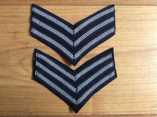 WW2 Royal Air Force ( RAF) Sergeants Rank Stripes 