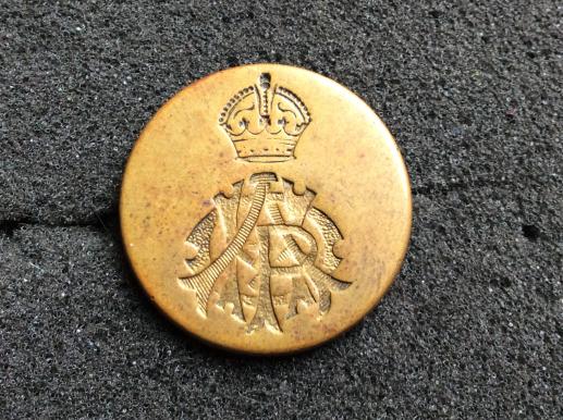 11th Hussars ( Prince Alberts Own) flat Button 