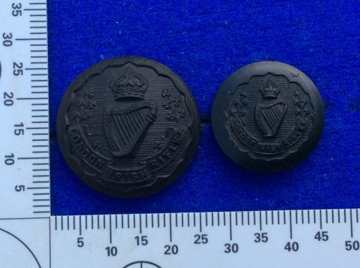 K/C London Irish Rifles Buttons 