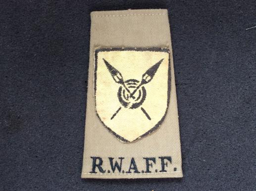 WW2 82nd West African Division, RWAFF Shoulder slide