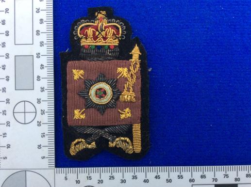 Irish Guards Colour Sergeants Rank chevrons bullion badge