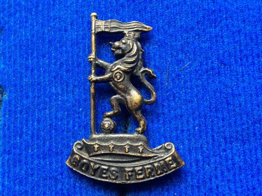 WW1 New Zealand Rifle Brigade Cap Badge By Gaunt London